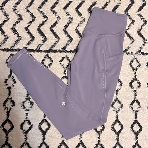 Lululemon fast and free high-rise fleece tight